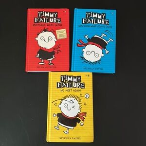 Set of 3 Timmy Failure hard cover books #1, #2, #3